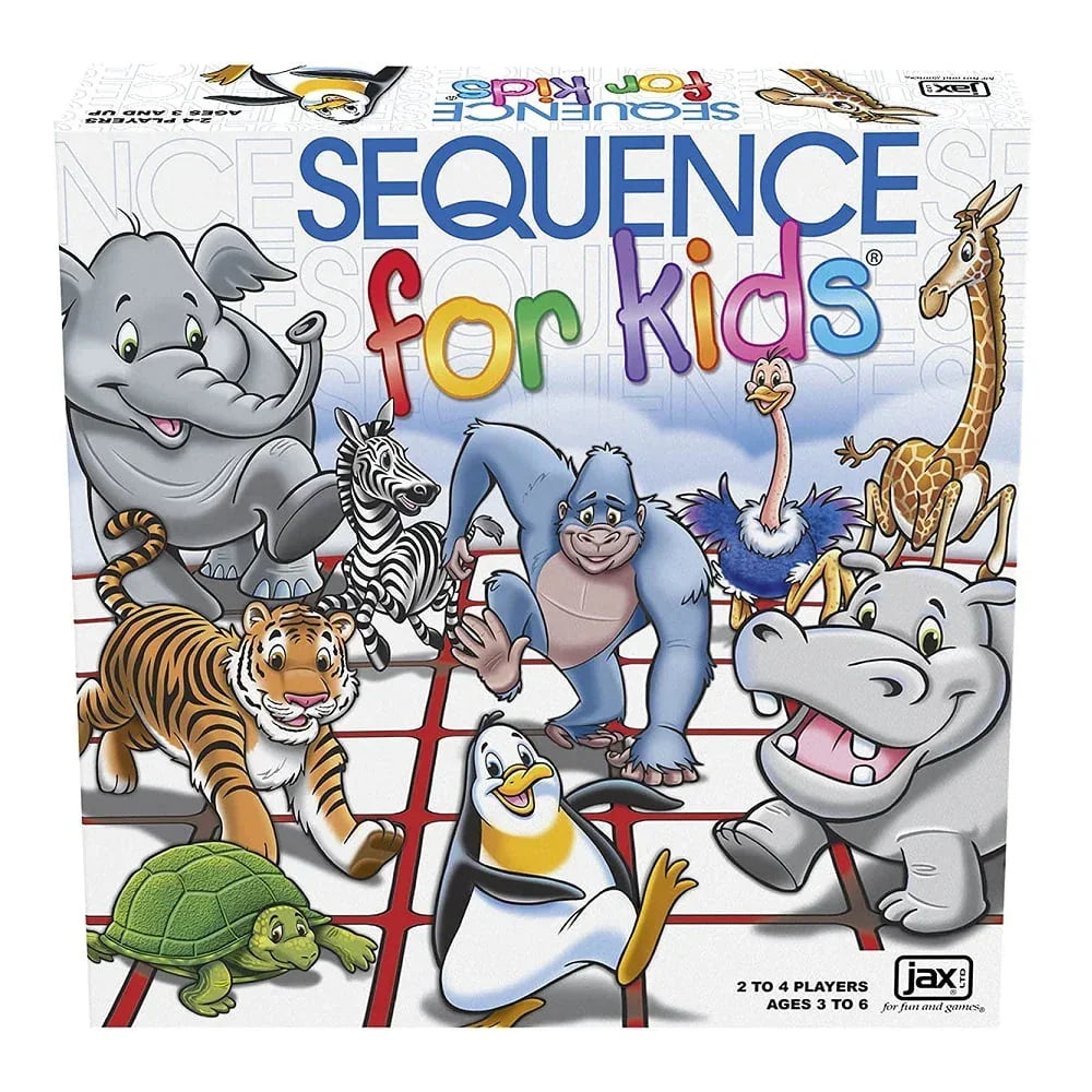Jax Sequence Strategy Board Game for Kids - Jaiman Toys