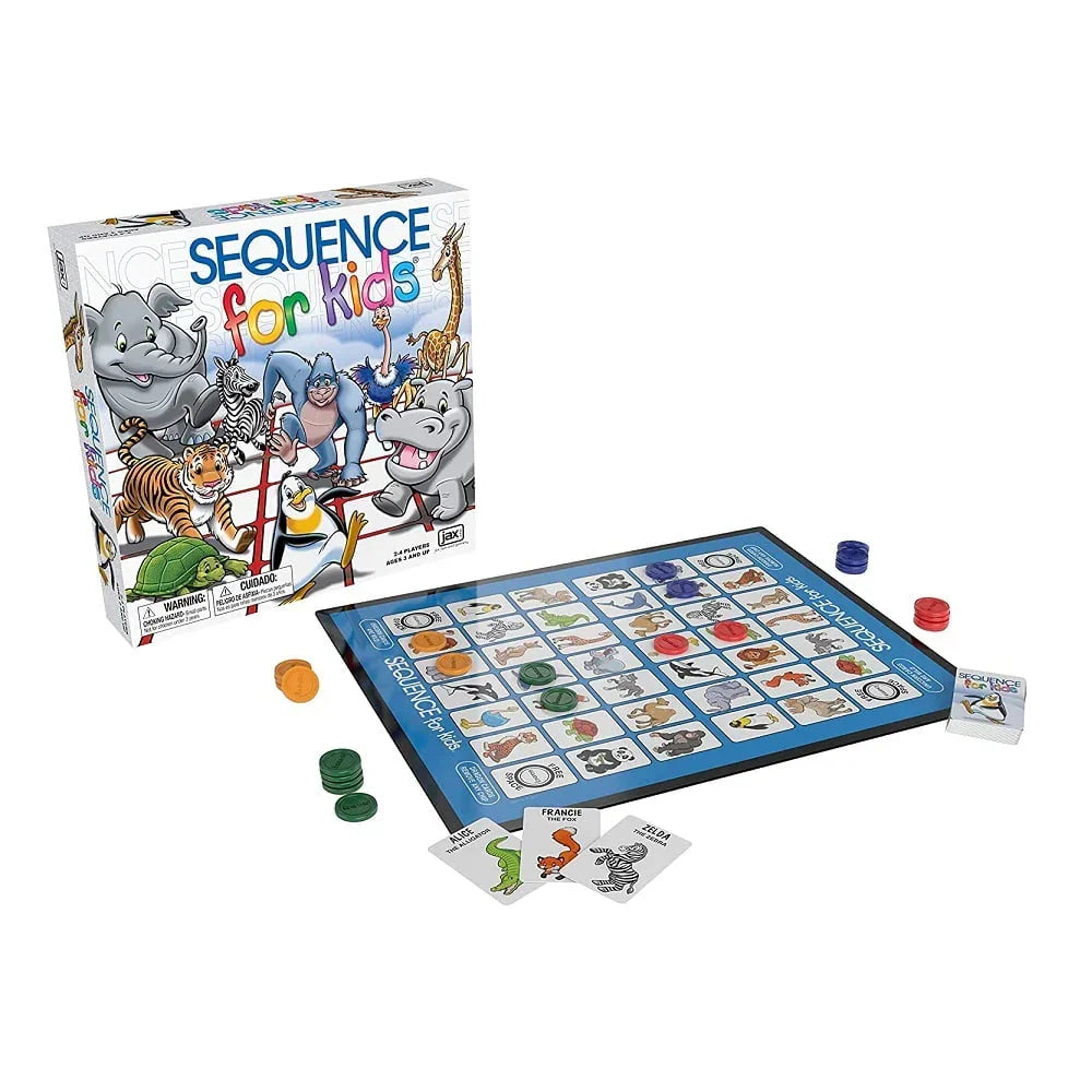 Jax Sequence Strategy Board Game for Kids - Jaiman Toys