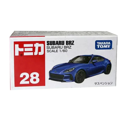 Takara TOMY Tomica No.28 Subaru Brz Blue - Jaiman Toys