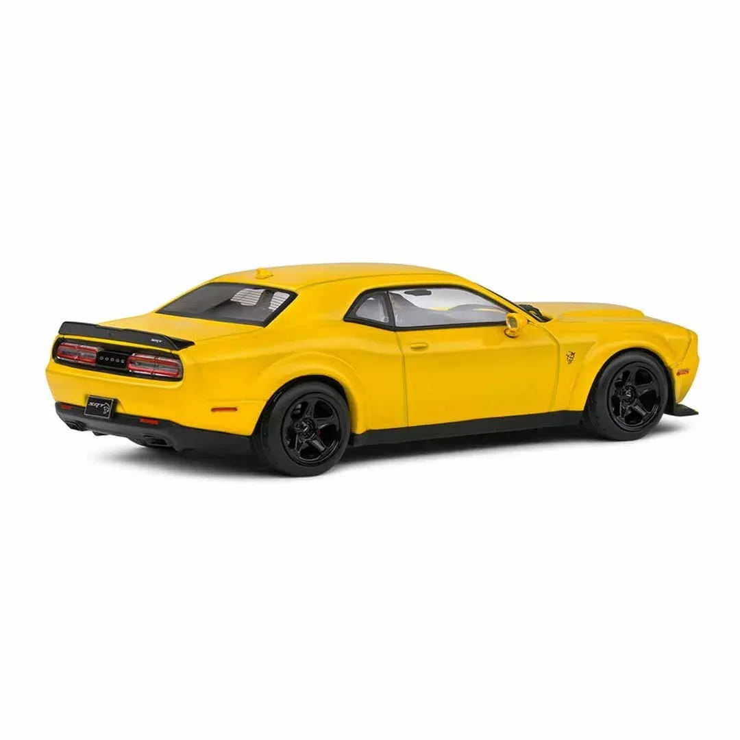 Solido Dodge Challenger SRT Demon V8 6.2L 2018 Demon Yellow - Jaiman Toys