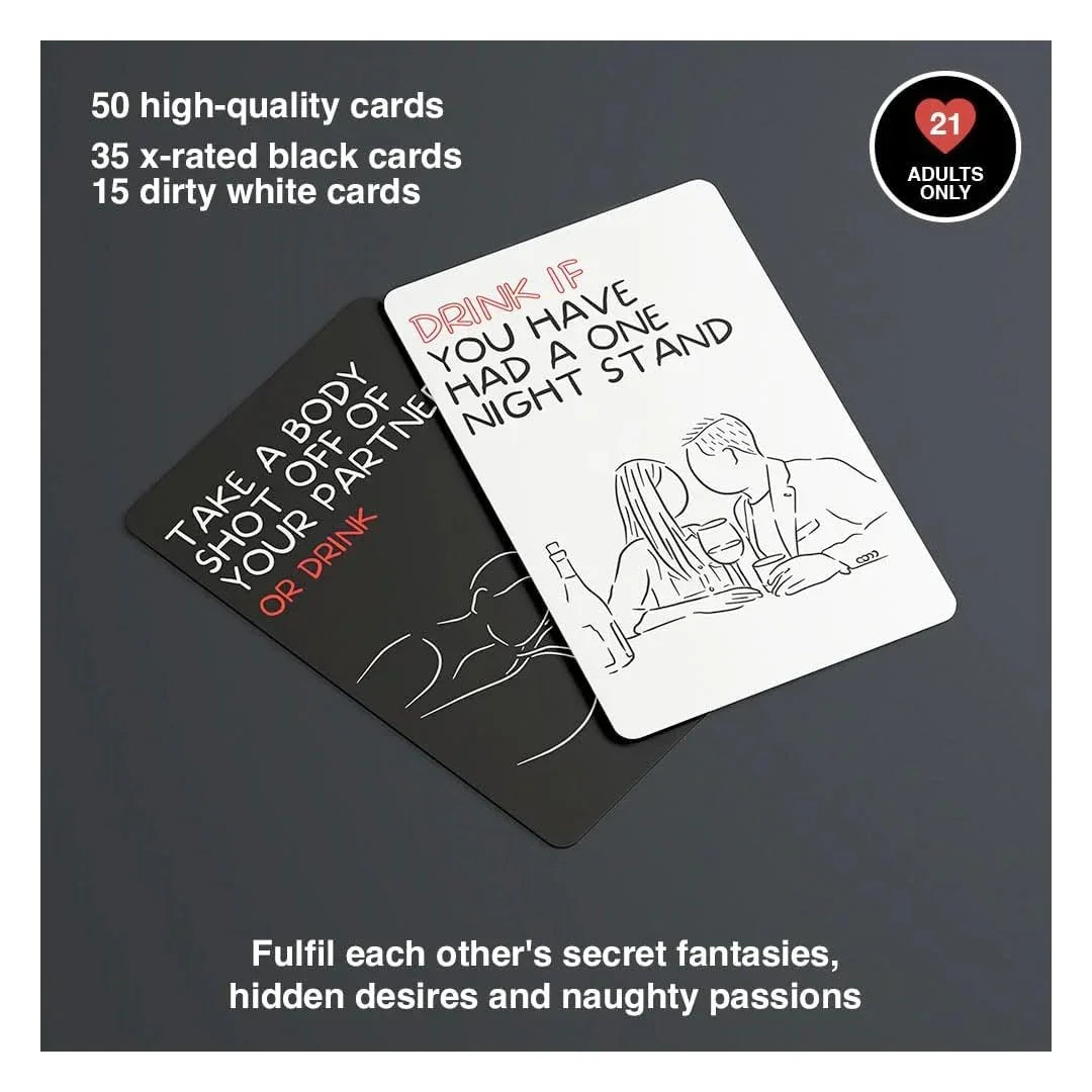Drunk Desires – The Ultimate Couples Drinking Party Game - Jaiman Toys