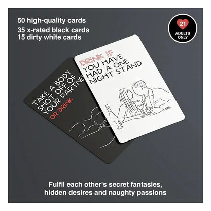 Drunk Desires – The Ultimate Couples Drinking Party Game - Jaiman Toys