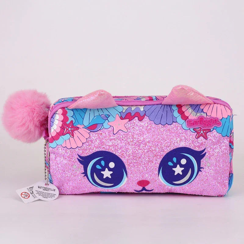 Smiggle Kitty Pencil Case Pouch For Kids - Jaiman Toys