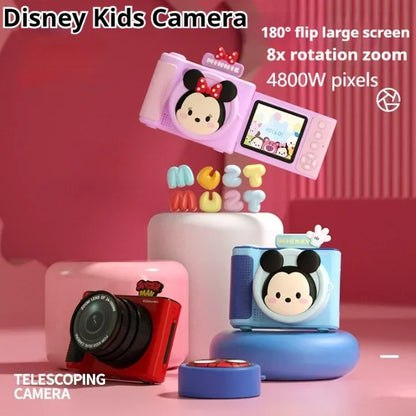 Disney Spider Man Kids Digital Camera – Instant Print Toy with Photo & Video Recording - Red
