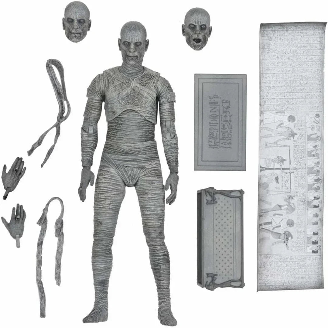NECA - Universal Monsters - Karloff the Uncanny The Mummy 7” Scale Action Figure - Jaiman Toys