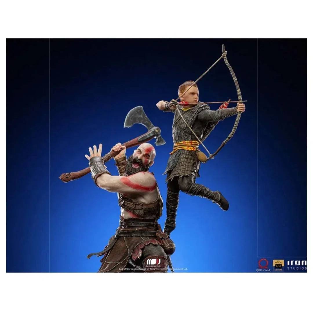 Iron Studios! Collectible Showpiece Statue Kratos and Atreus - God of War - BDS Art Scale 1/10 - Jaiman Toys