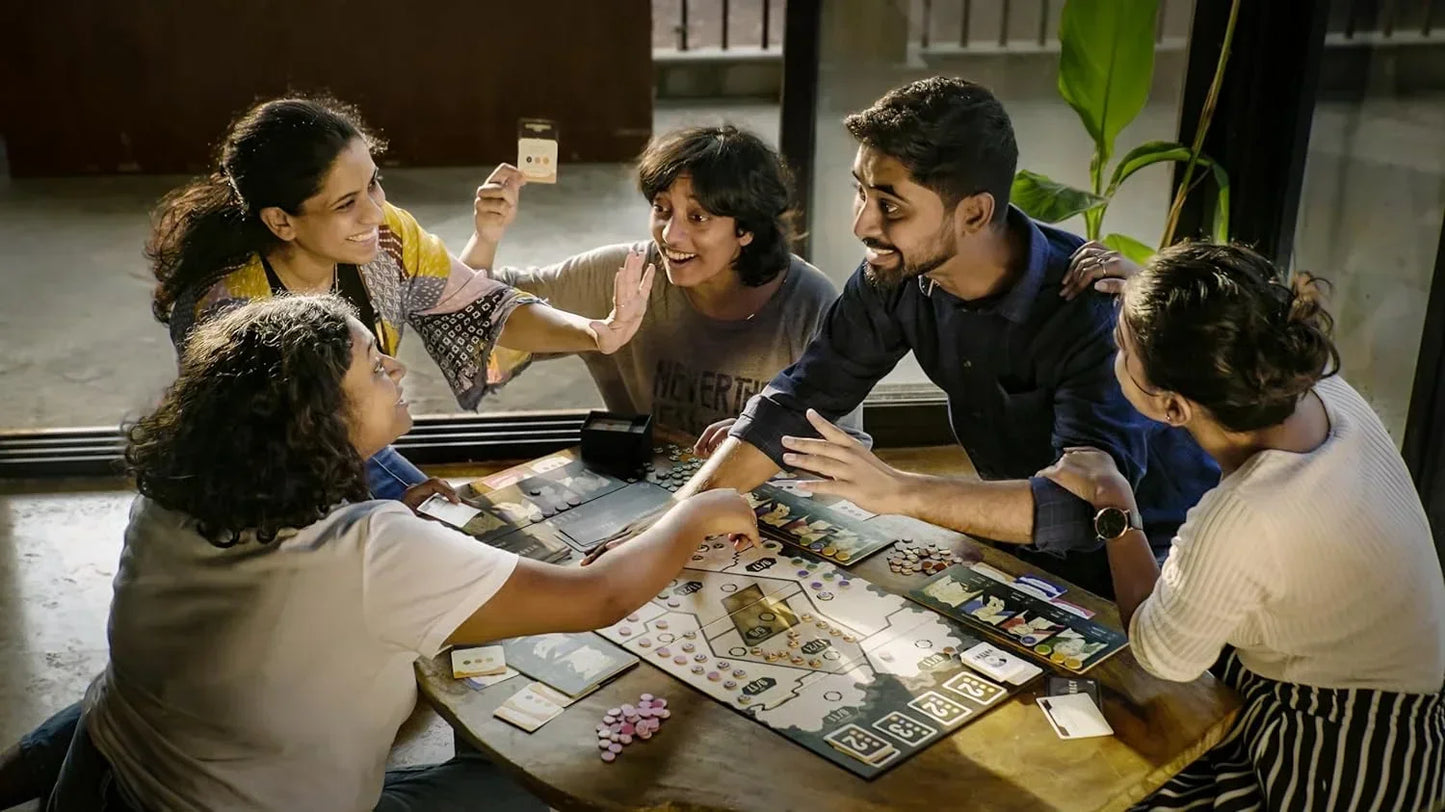 SHASN The Political Strategy Board Game for Adults and Children | 14+ Years | Epic Game of Politics, Ethics and Strategy | 3-5 Players | Multicolor - Jaiman Toys