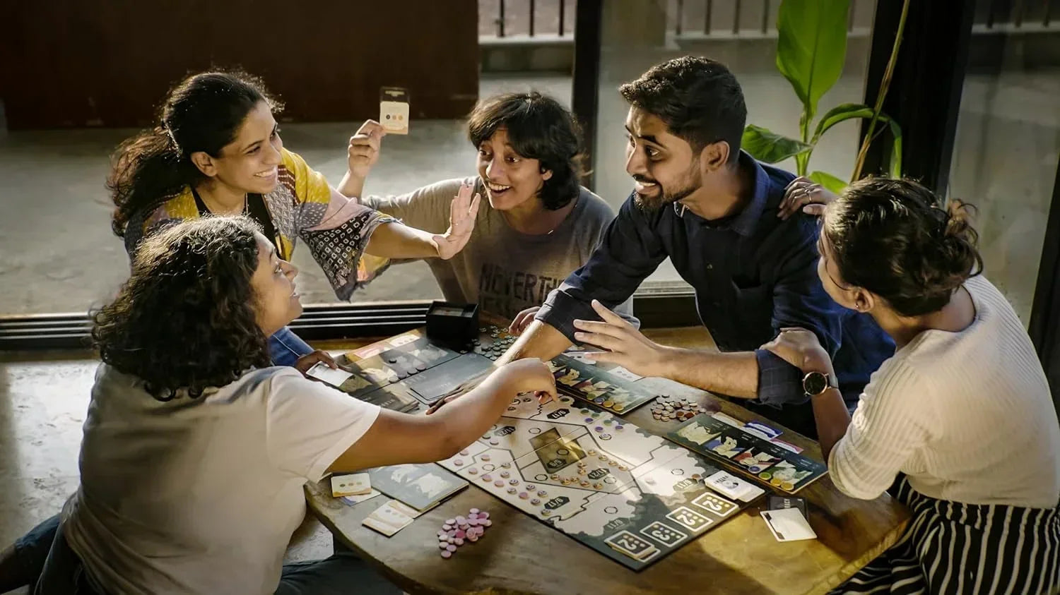 SHASN The Political Strategy Board Game for Adults and Children | 14+ Years | Epic Game of Politics, Ethics and Strategy | 3-5 Players | Multicolor - Jaiman Toys