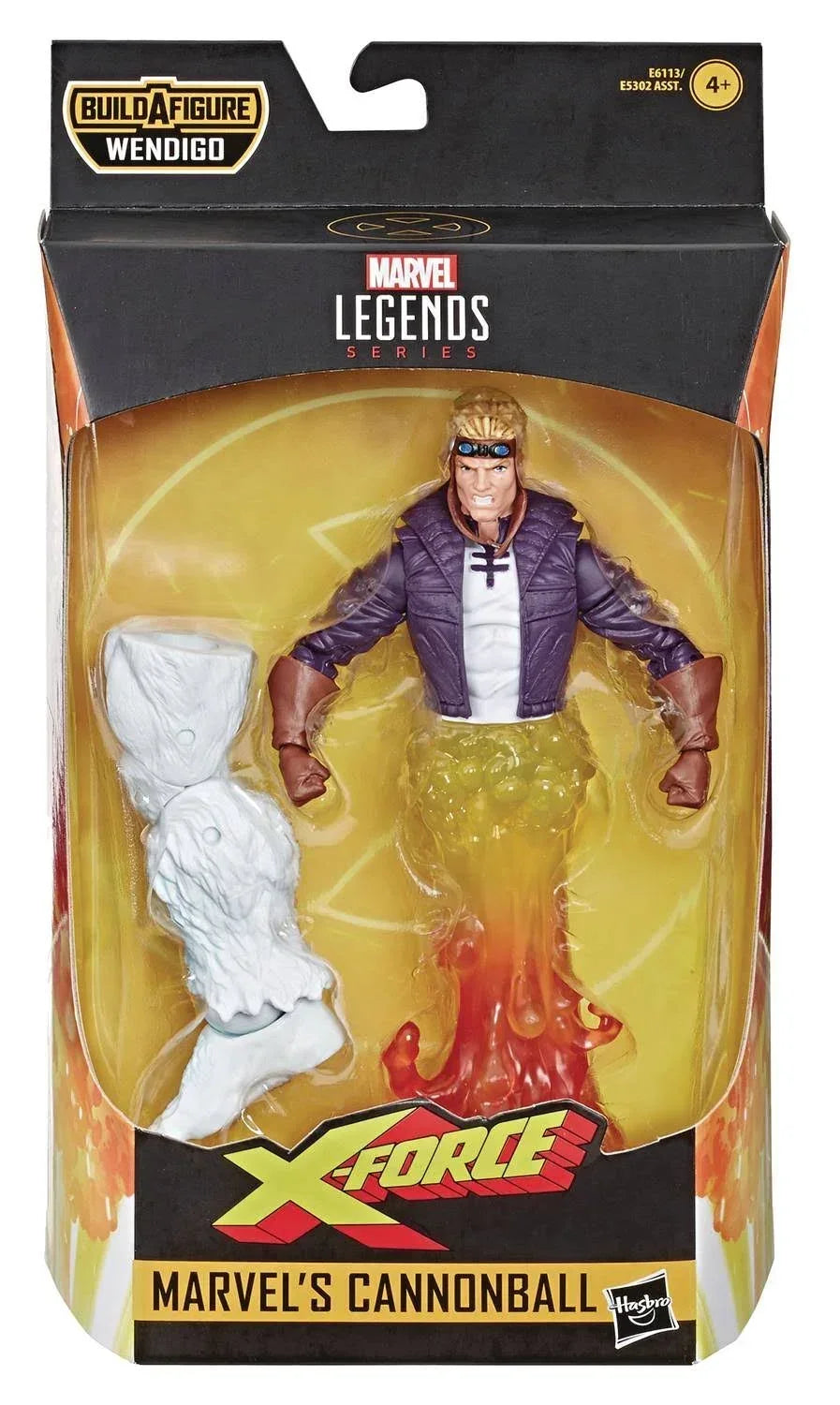 Marvel Legends Wendigo Series X-Force Cannonball Figure - Jaiman Toys