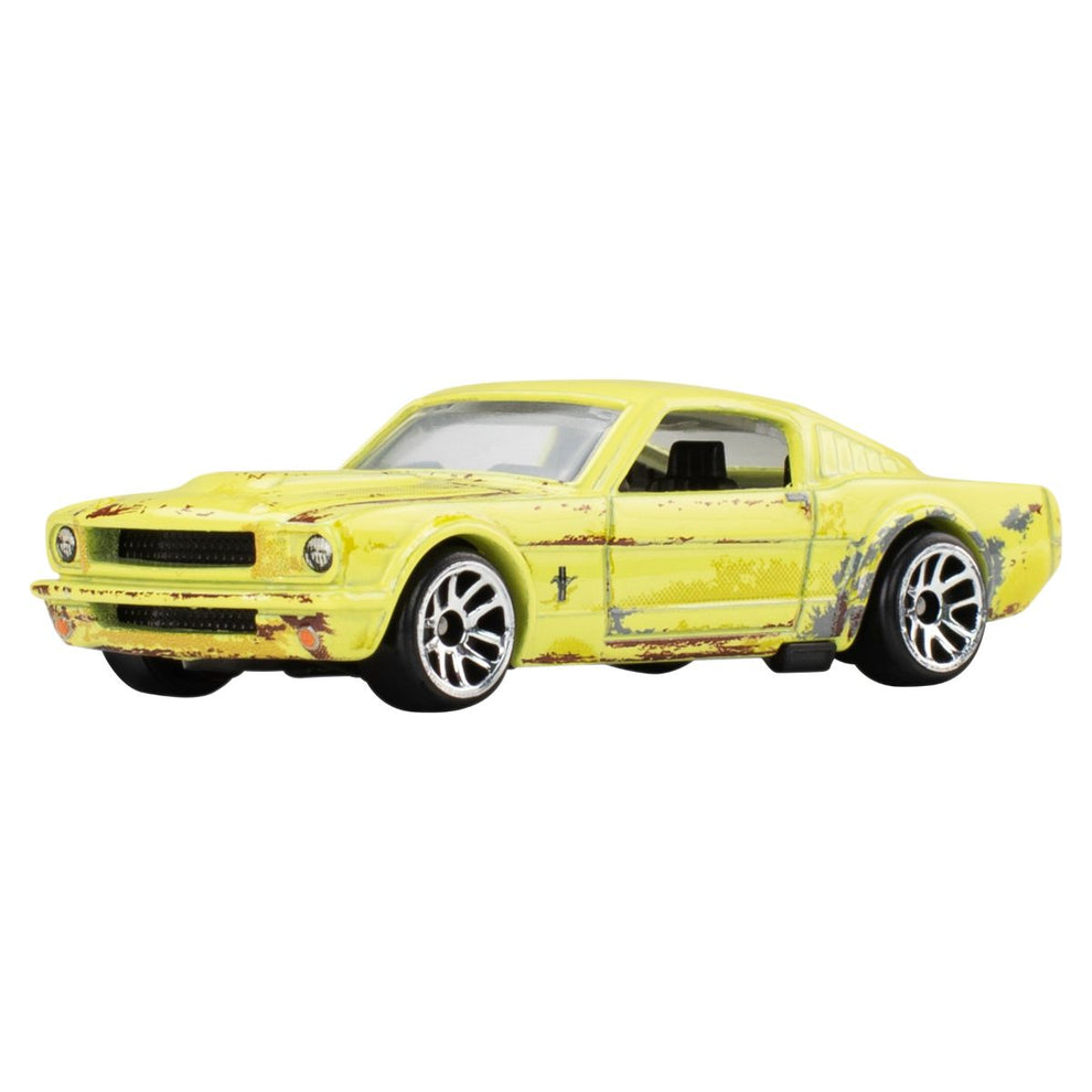 Hot Wheels Rust & Weathered Collection Pack of 5 Die-Cast Model Cars | Mod Rod, Sooo Fast, '71 Porsche 911, Volkswagen Classic Bug & '65 Mustang 2+2 Fastback | 1:64 Scale