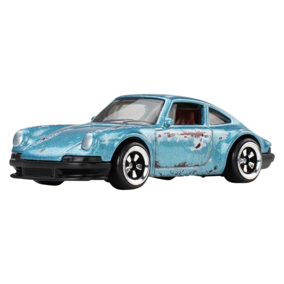 Hot Wheels Rust & Weathered Collection Pack of 5 Die-Cast Model Cars | Mod Rod, Sooo Fast, '71 Porsche 911, Volkswagen Classic Bug & '65 Mustang 2+2 Fastback | 1:64 Scale