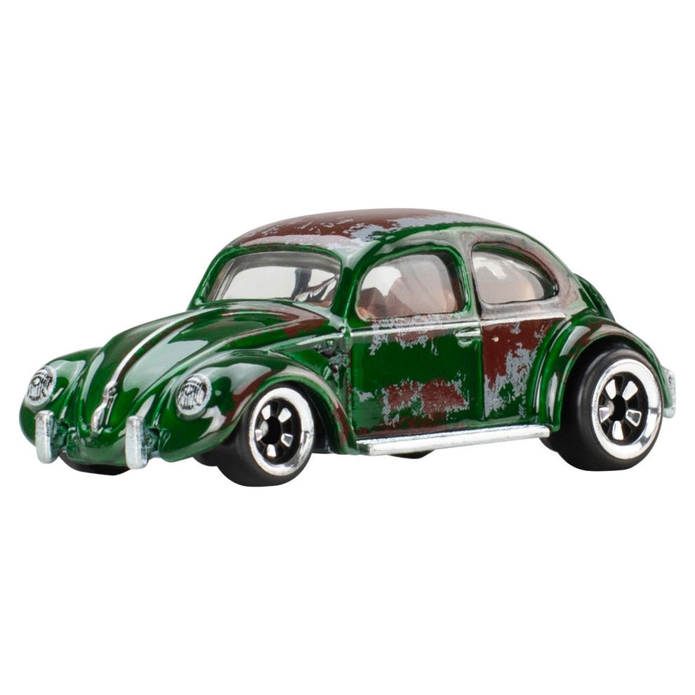 Hot Wheels Rust & Weathered Collection Pack of 5 Die-Cast Model Cars | Mod Rod, Sooo Fast, '71 Porsche 911, Volkswagen Classic Bug & '65 Mustang 2+2 Fastback | 1:64 Scale