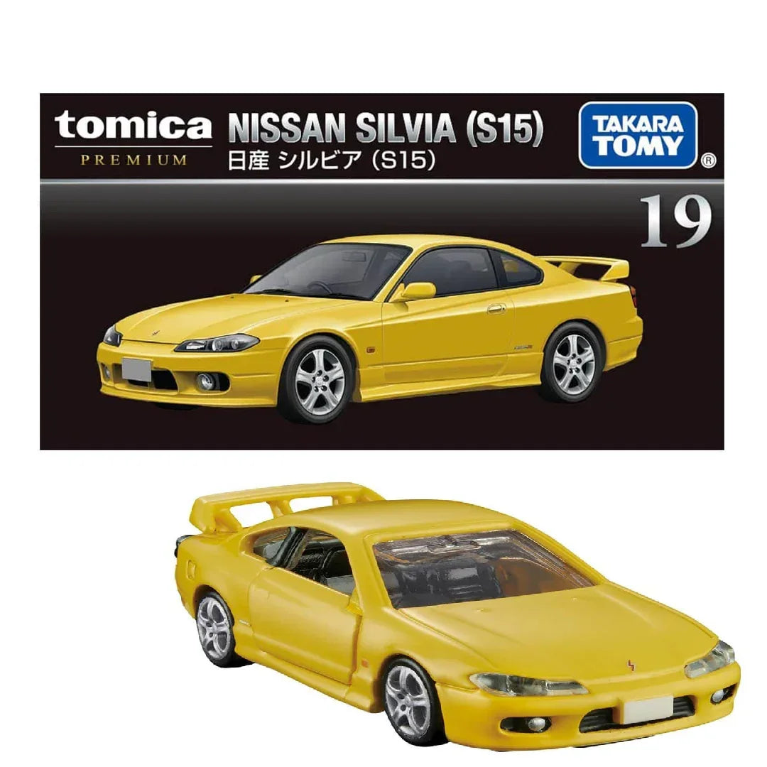 Tomica Premium No 19 Nissan Silvia Diecast Scale Model Car - Jaiman Toys