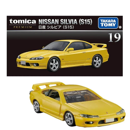 Tomica Premium No 19 Nissan Silvia Diecast Scale Model Car - Jaiman Toys