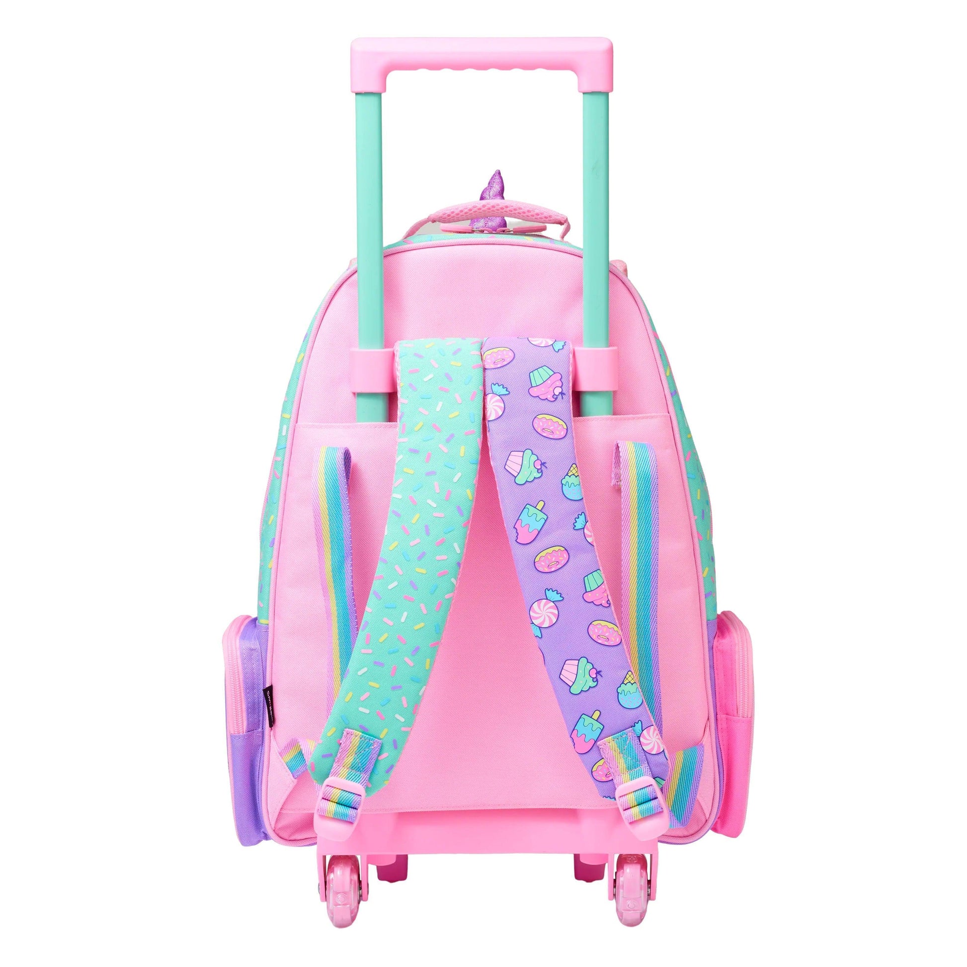 Smiggle School Bag : Best Budz Colorful & Stylish 18 Inch Trolley Backpack for Kids - Jaiman Toys