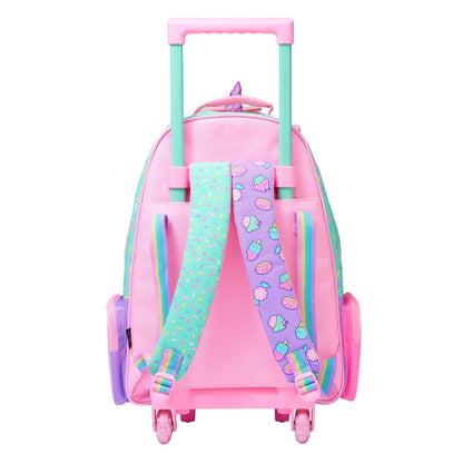 Smiggle School Bag : Best Budz Colorful & Stylish 18 Inch Trolley Backpack for Kids - Jaiman Toys