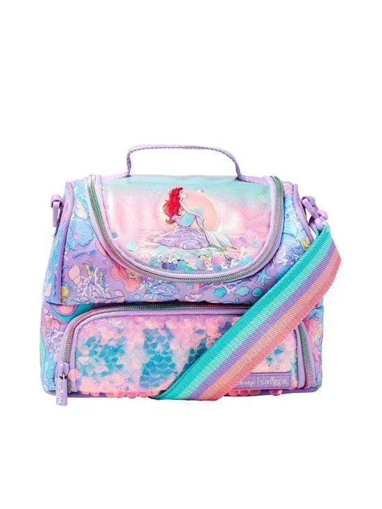 Smiggle Lunch Bag : Little Mermaid Double Decker 7 Inch For Kids - Jaiman Toys