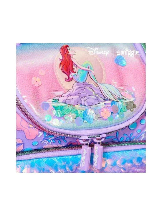 Smiggle Lunch Bag : Little Mermaid Double Decker 7 Inch For Kids - Jaiman Toys