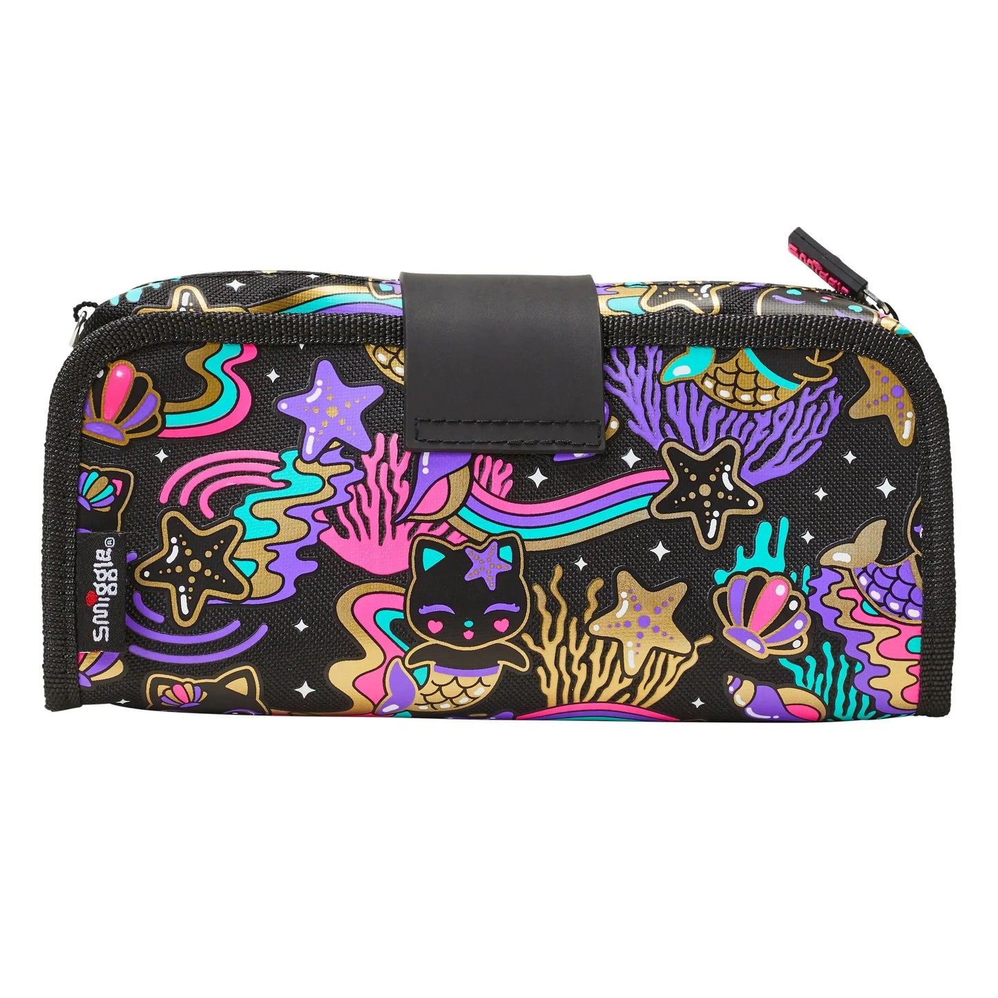 Smiggle Cat Pencil Case Pouch For Kids - Jaiman Toys