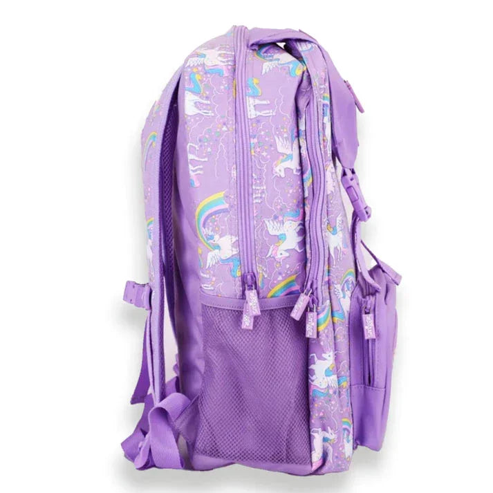 Smiggle School Bag : Unicorn Rainbow Colorful & Stylish 18 Inch Backpack for Kids - Jaiman Toys