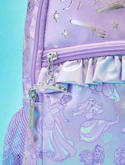 Smiggle School Bag : Disney Princess Colorful & Stylish 16 Inch Backpack for Kids - Jaiman Toys