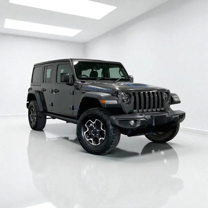 Rastar 1:24 Jeep Wrangler Rubicon 4xe Die-Cast Model – Black | Openable Doors (64610) - Jaiman Toys