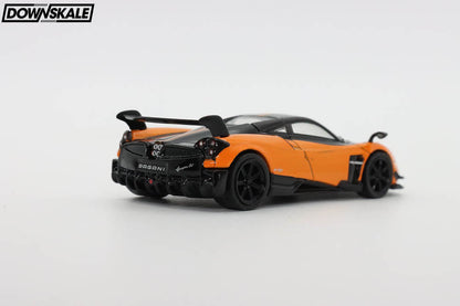 Tarmac Works GLOBAL64 1:64 Pagani Huayra BC Arancio Saint Tropez Diecast Model Car (T64G-TL014-OR)
