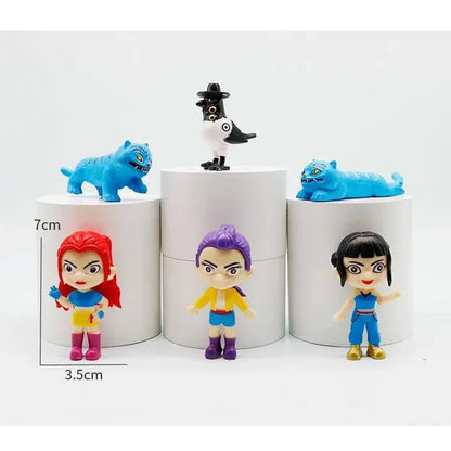 K-Pop Demon Hunters Mini Figures Set | 12-Piece Warrior & Demon Dolls | 10 cm Collectibles