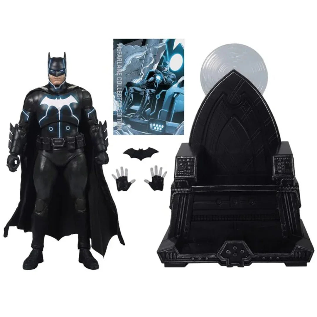 McFarlane DC Multiverse Batman & Mobius Chair Action Figure #47 | Collector Edition | Darkseid War | 18 cm