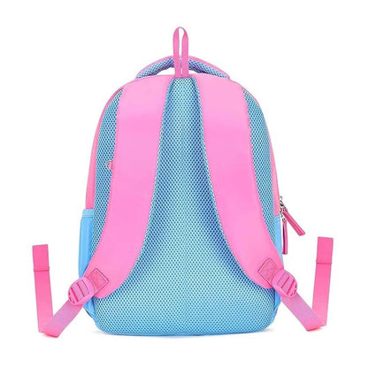 Genie School Bags Dove Kids Backpack – 15" Cute & Colorful Bag for Girls with Happy Pouch - Jaiman Toys