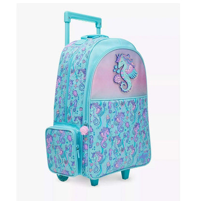 SMIGGLE School Bags: Epic Adventures wheeled woven trolley backpack - Jaiman Toys