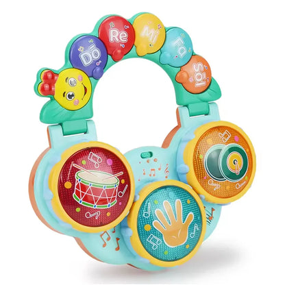 Hand Drum – Electronic organ set Beats Musical Drum with Lights Educational Toy - Jaiman Toys