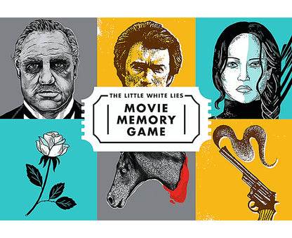 The Little White Lies Movie Memory Game – Match Iconic Films - Jaiman Toys