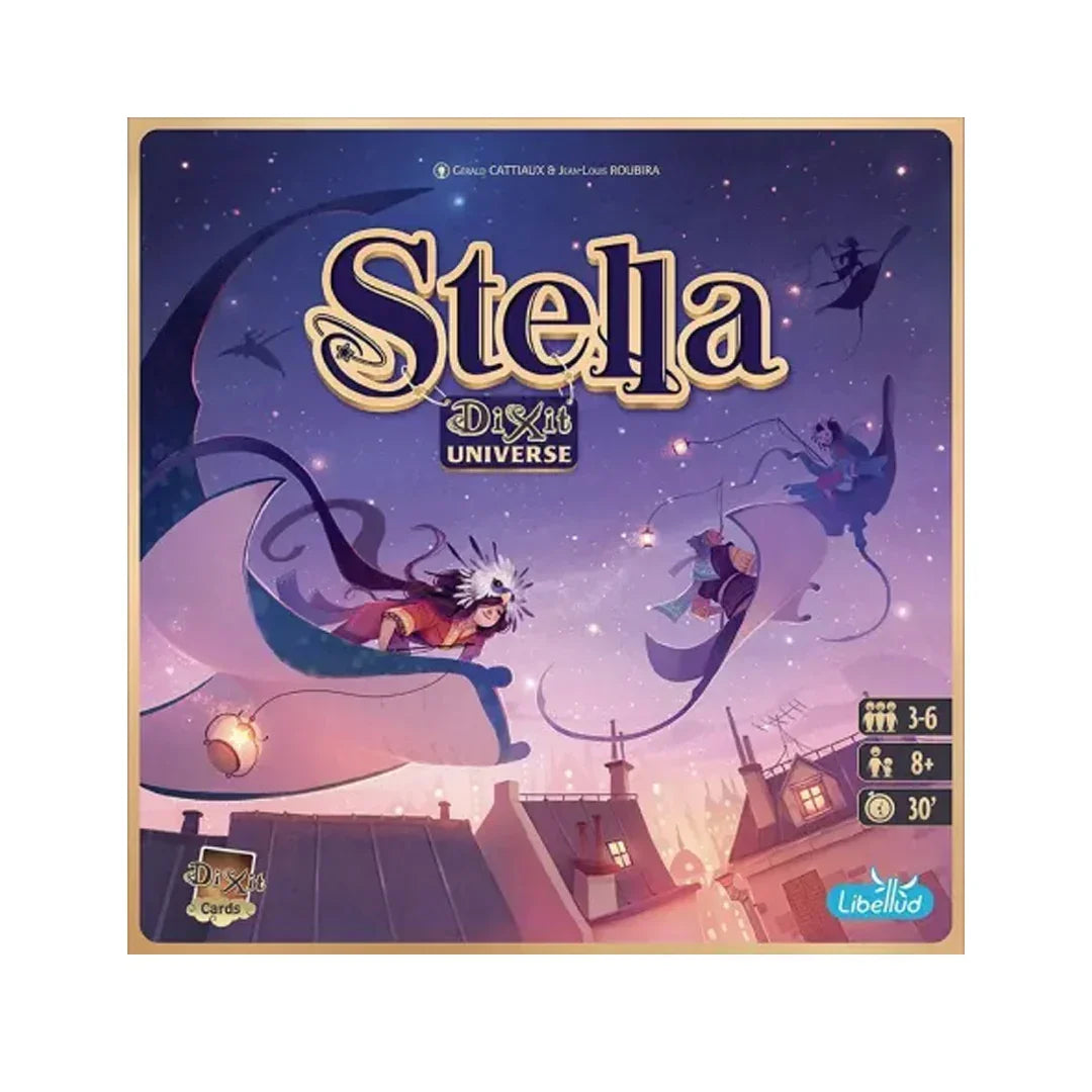 Stella: Dixit Universe Board Game | Creative Word & Image Association Party Game | Libellud | 3–6 Players, Ages 8+ - Jaiman Toys