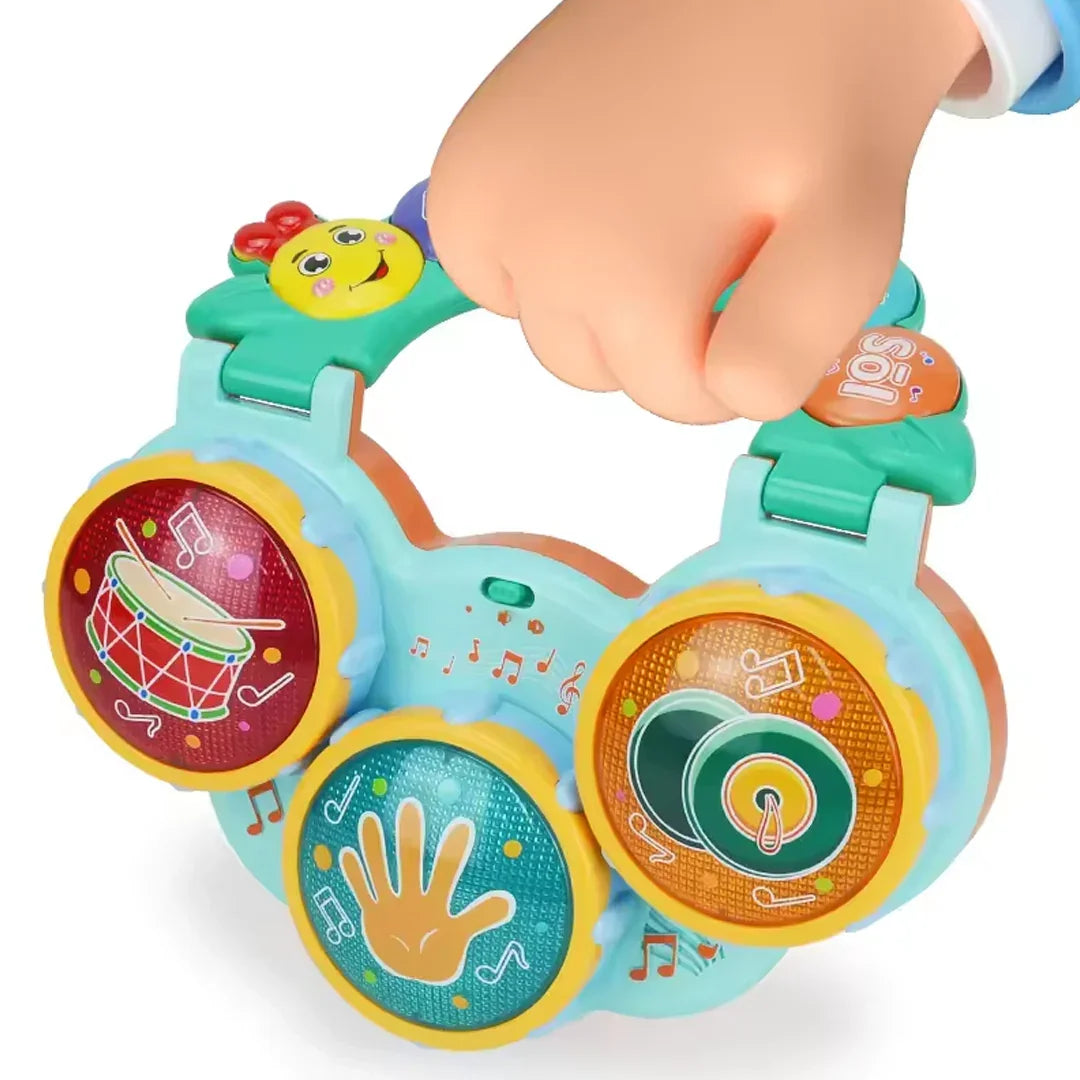 Hand Drum – Electronic organ set Beats Musical Drum with Lights Educational Toy - Jaiman Toys