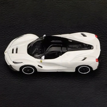 Bburago LaFerrari Racing Sport Model Car 1:64 Scale (White) - Jaiman Toys