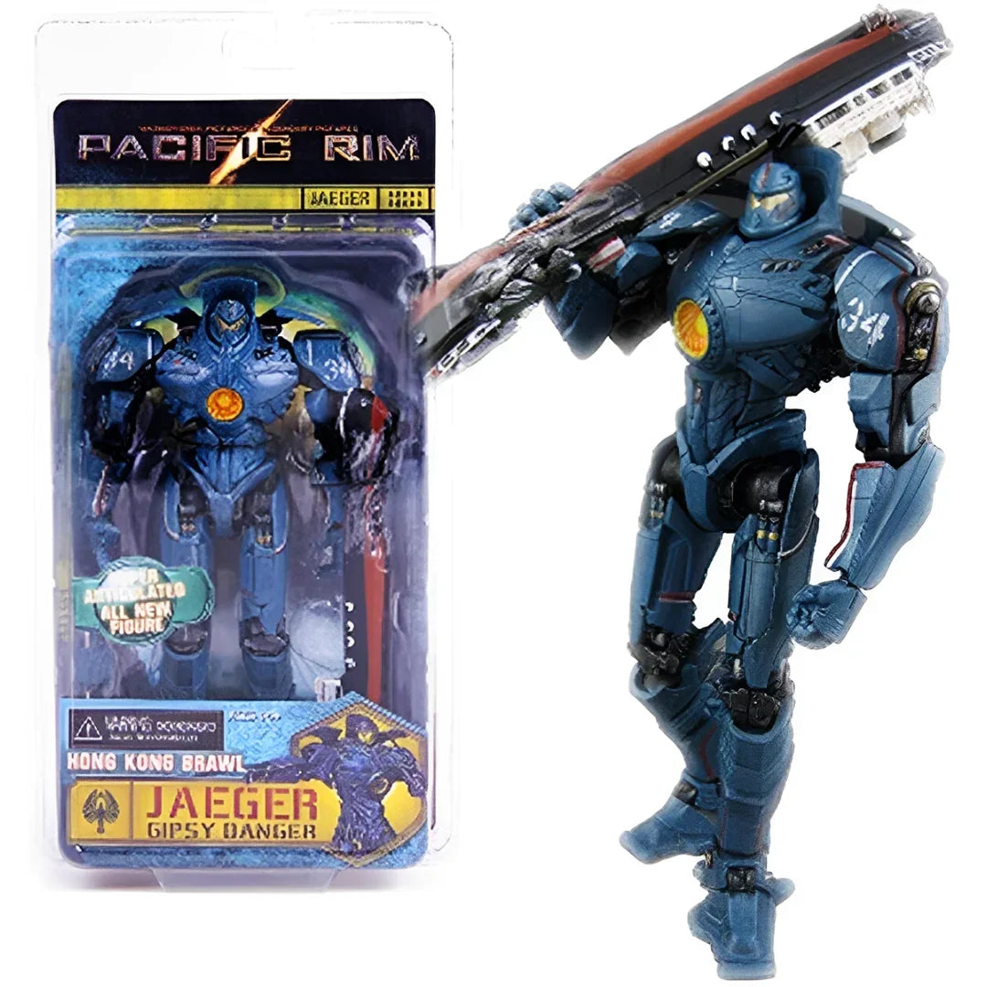Pacific Rim 7" Deluxe Series 4 Jaeger Gipsy Danger 2.0 Hong Kong Brawl - Jaiman Toys