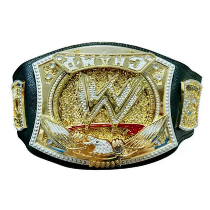 WWE World Championship Wrestler Champion GoldBelt Spinning Belt (Adjustable Upto 32 inches ) - Jaiman Toys