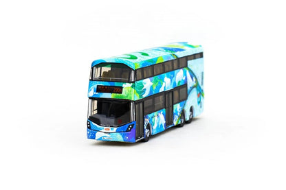 Tiny City 1:110 Hong Kong KMB Volvo B8L Wright 12m Double-Decker Bus Die-Cast Model | Route 290A Collectible Bus