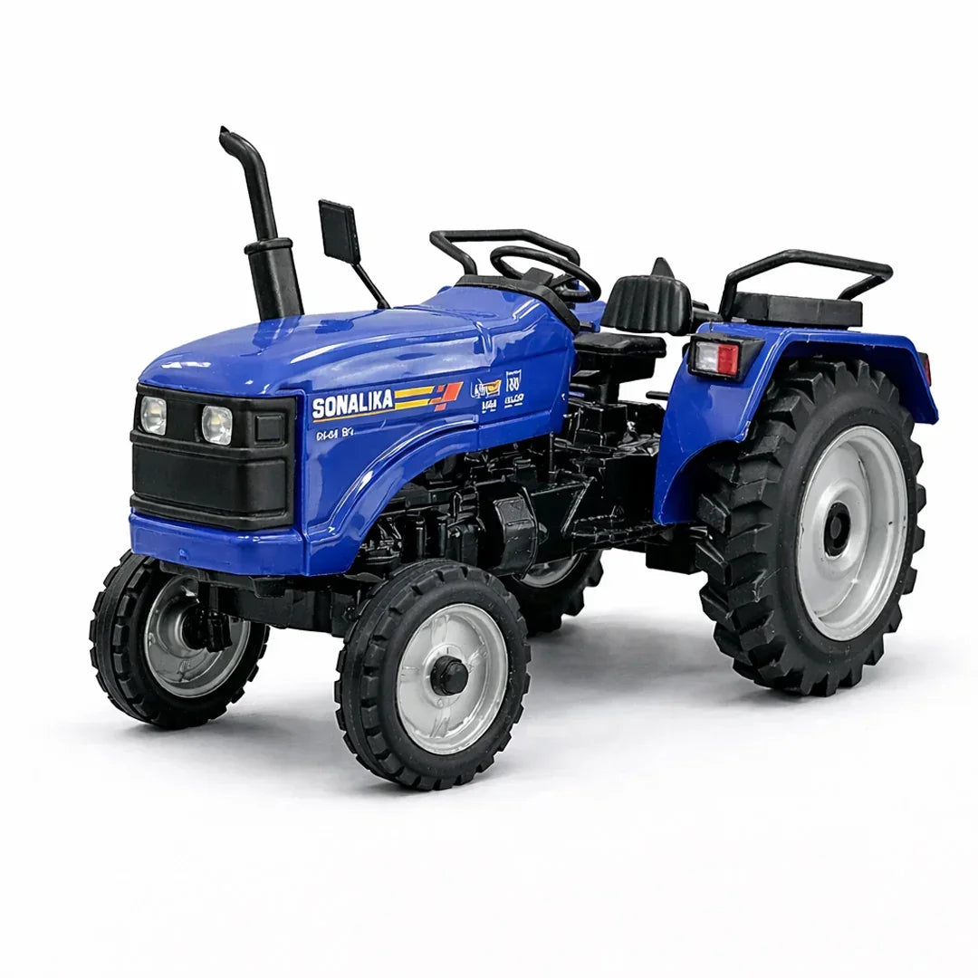 Diecast Farm Tractor Toy Set – Miniature Agricultural Tractor Models | Realistic Metal Collectibles for Kids & Display