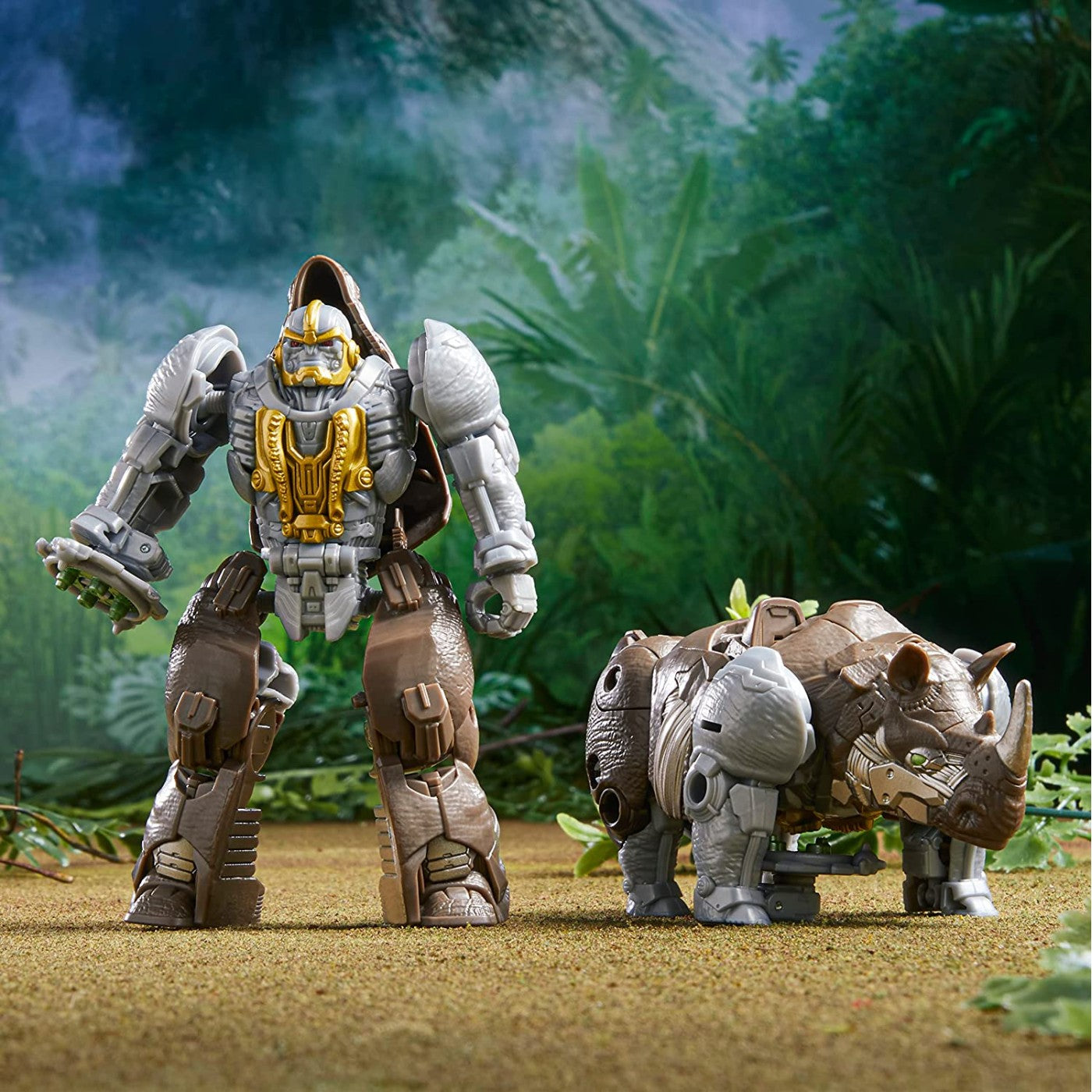 Transformers Toys Rise Of The Beasts Movie Beast Alliance Battle Changers Rhinox Action Figure, Ages 6 And Up, 4.5 Inch F3896 / F4606