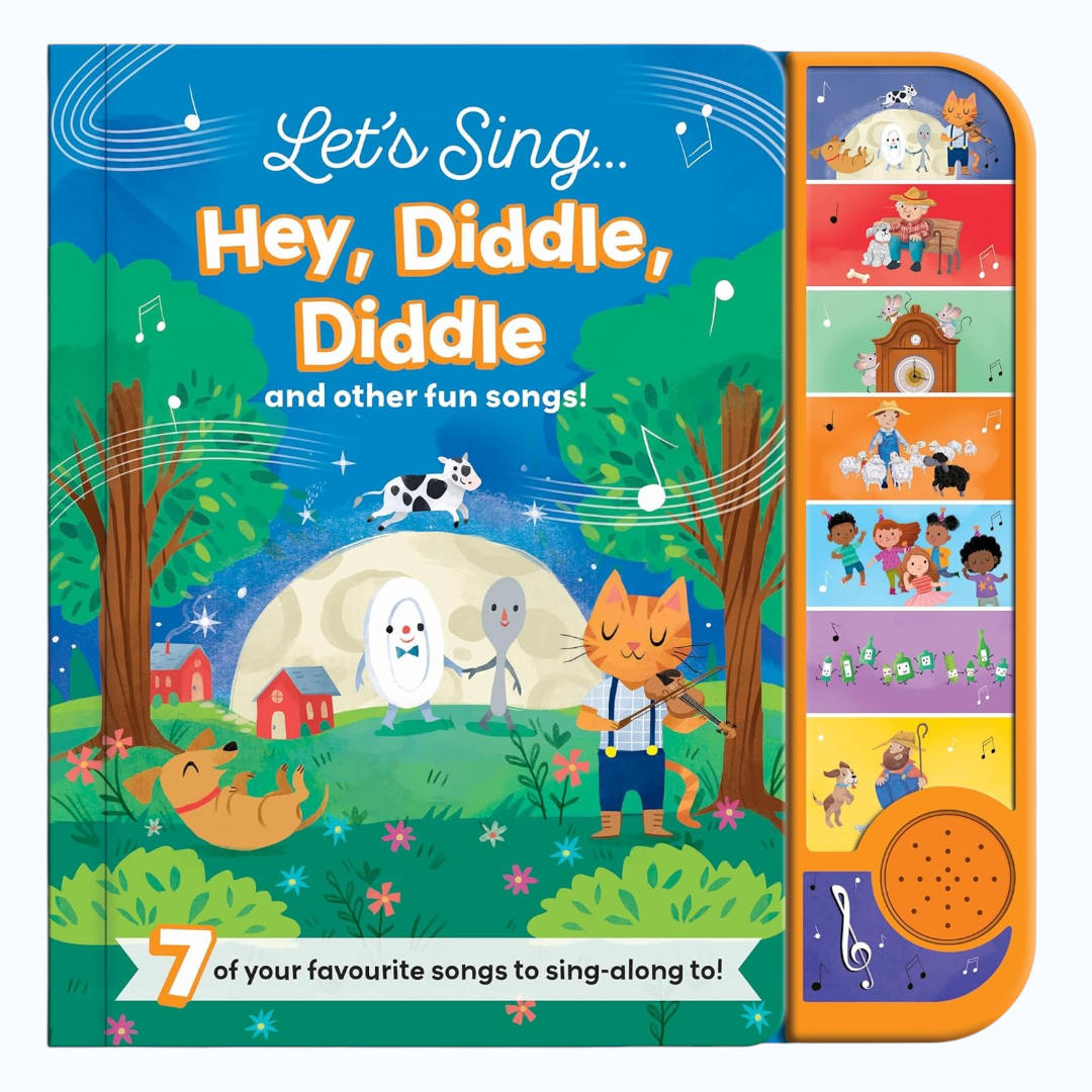 North Parade Let’s Sing: Hey Diddle Diddle & Other Fun Songs Sound Book for Kids | Interactive Musical Nursery Rhymes Book