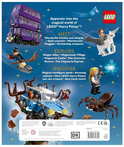 LEGO Harry Potter Visual Dictionary (Hardcover, July 4, 2024) – Illustrated Guide with Exclusive Minifigure