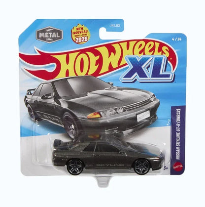 Hot Wheels 2026 XL Metal Die-Cast Cars – 6 Piece Set | Large Size Premium Toy Cars | Durable Metal Body | Ages 3+