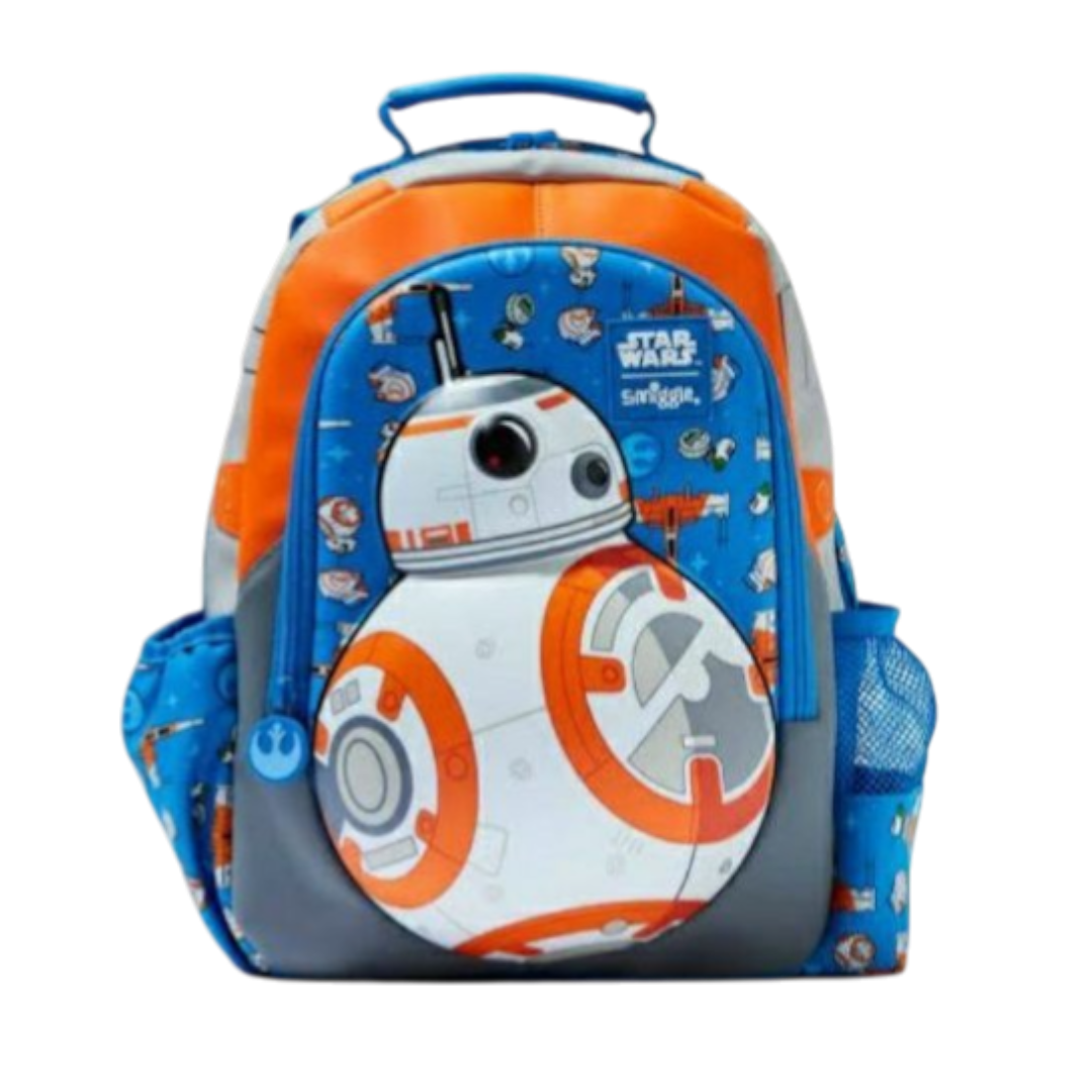 Smiggle Star Wars Kids Backpack BB-8 Design | School Bag 34cm | Near New Condition