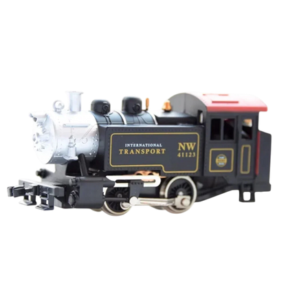 HANFIY 96100-A HO Scale 1:87 Steam Locomotive Model Train – Realistic Railroad Engine for Collectors