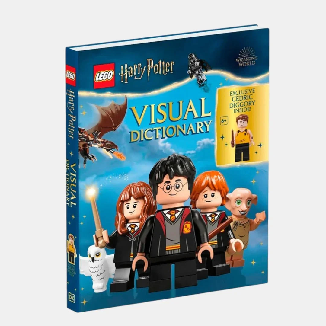 LEGO Harry Potter Visual Dictionary (Hardcover, July 4, 2024) – Illustrated Guide with Exclusive Minifigure