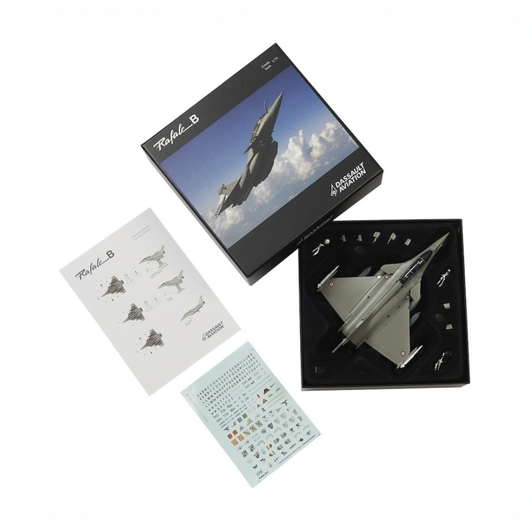 Dassault Rafale B France Air Force 1:72 Diecast Military Aircraft Model | Fighter Jet Collectible