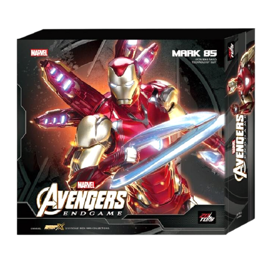 ZD TOYS Mark 85 Nano Armor Superhero Action Figure – 1/10 Scale Collectible Figure with Accessories
