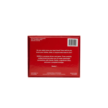 We’re Not Really Strangers – Card Game of Connection & Meaningful Conversations - Jaiman Toys
